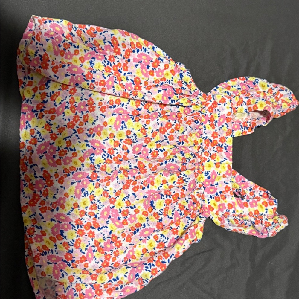 Old Navy Pink Floral Kids Blouse